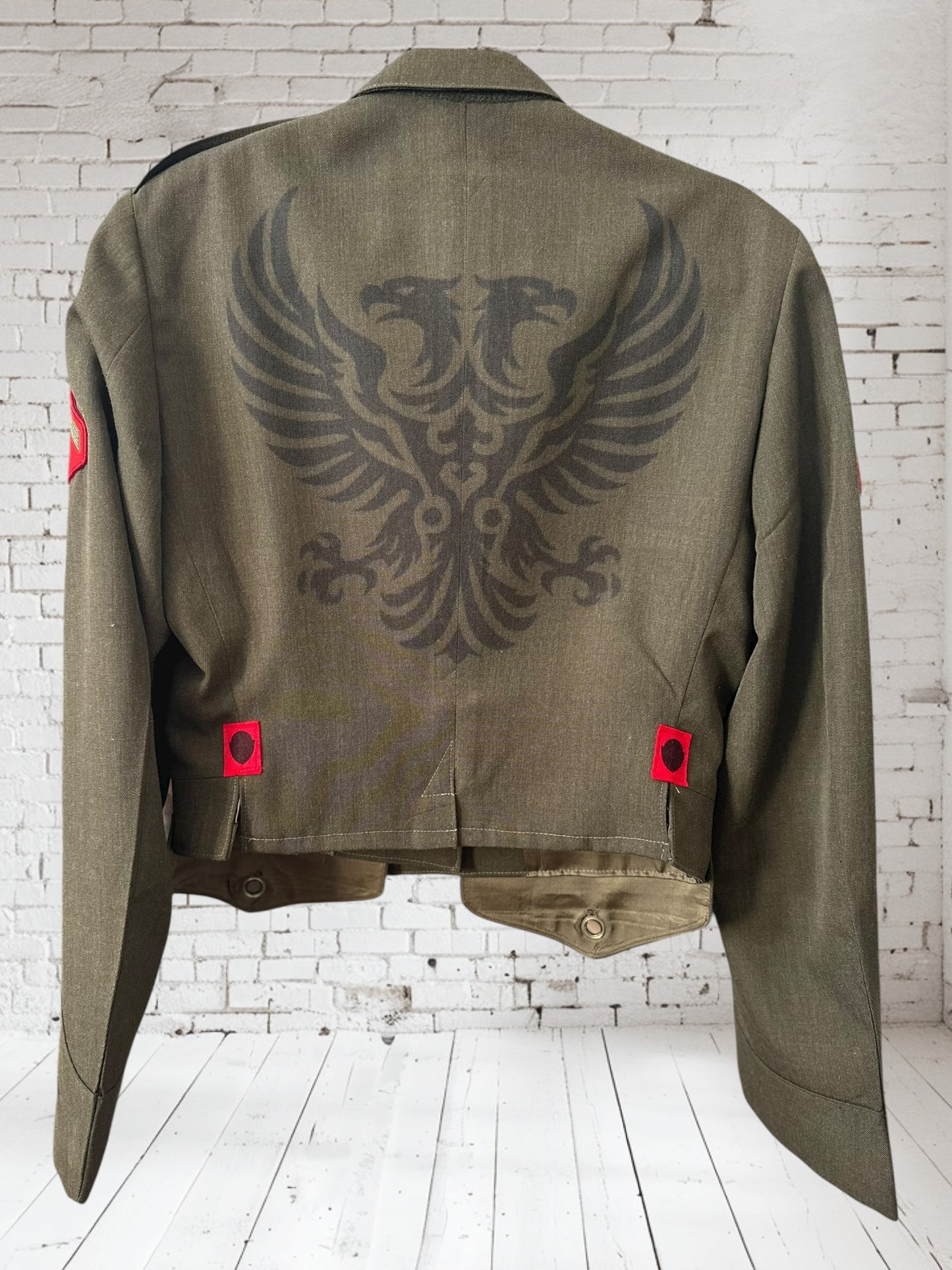 Cropped Officers Jacket