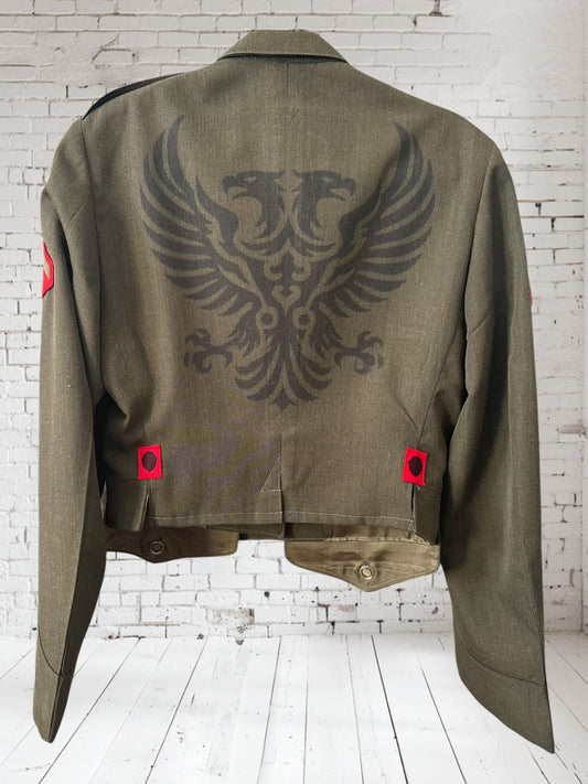 Cropped Officers Jacket