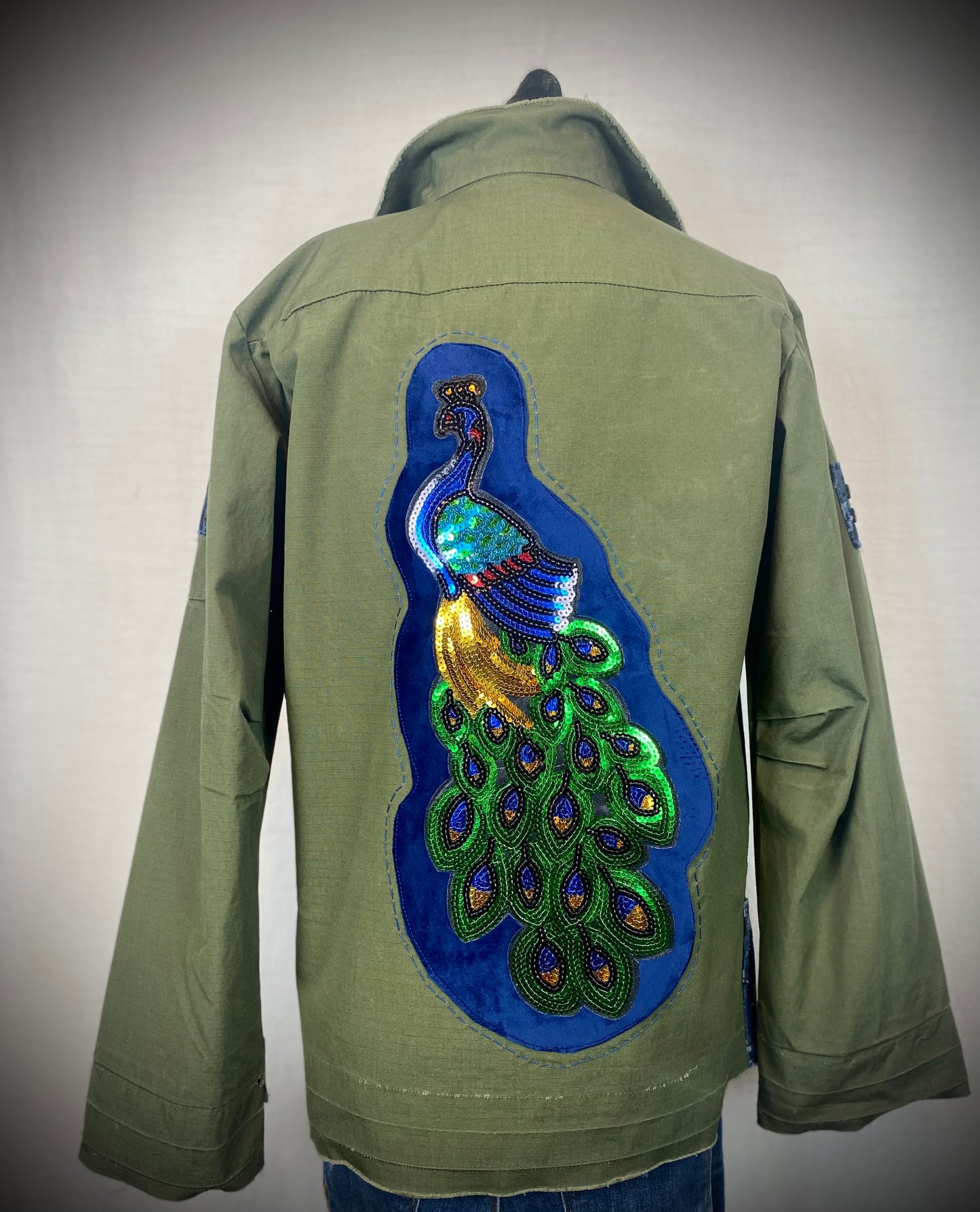 Sequined Peacock